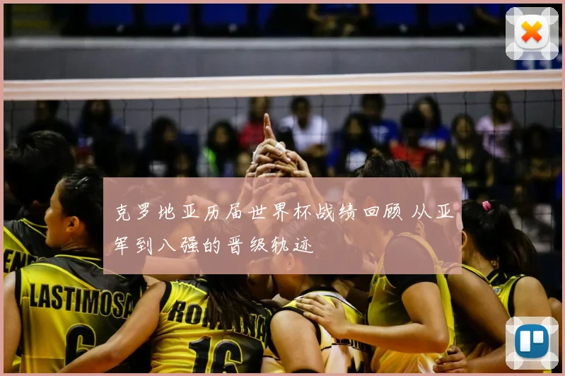 克罗地亚历届世界杯战绩回顾 从亚军到八强的晋级轨迹